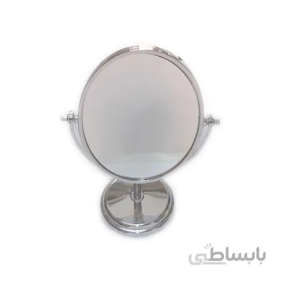 آينه آرایشی پايه دار گرد با بزرگنمایی 3X دالاس مدل 2743