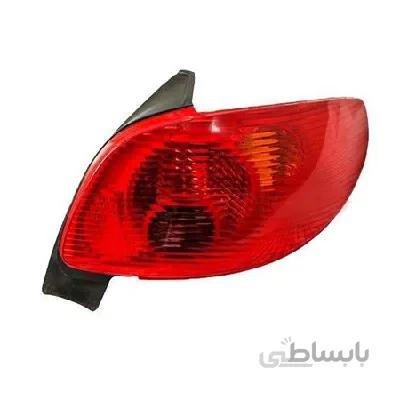 چراغ عقب خطر 206 چپ مدرن