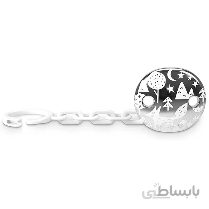 گیره پستانک براق طرح روباه سواوینکس