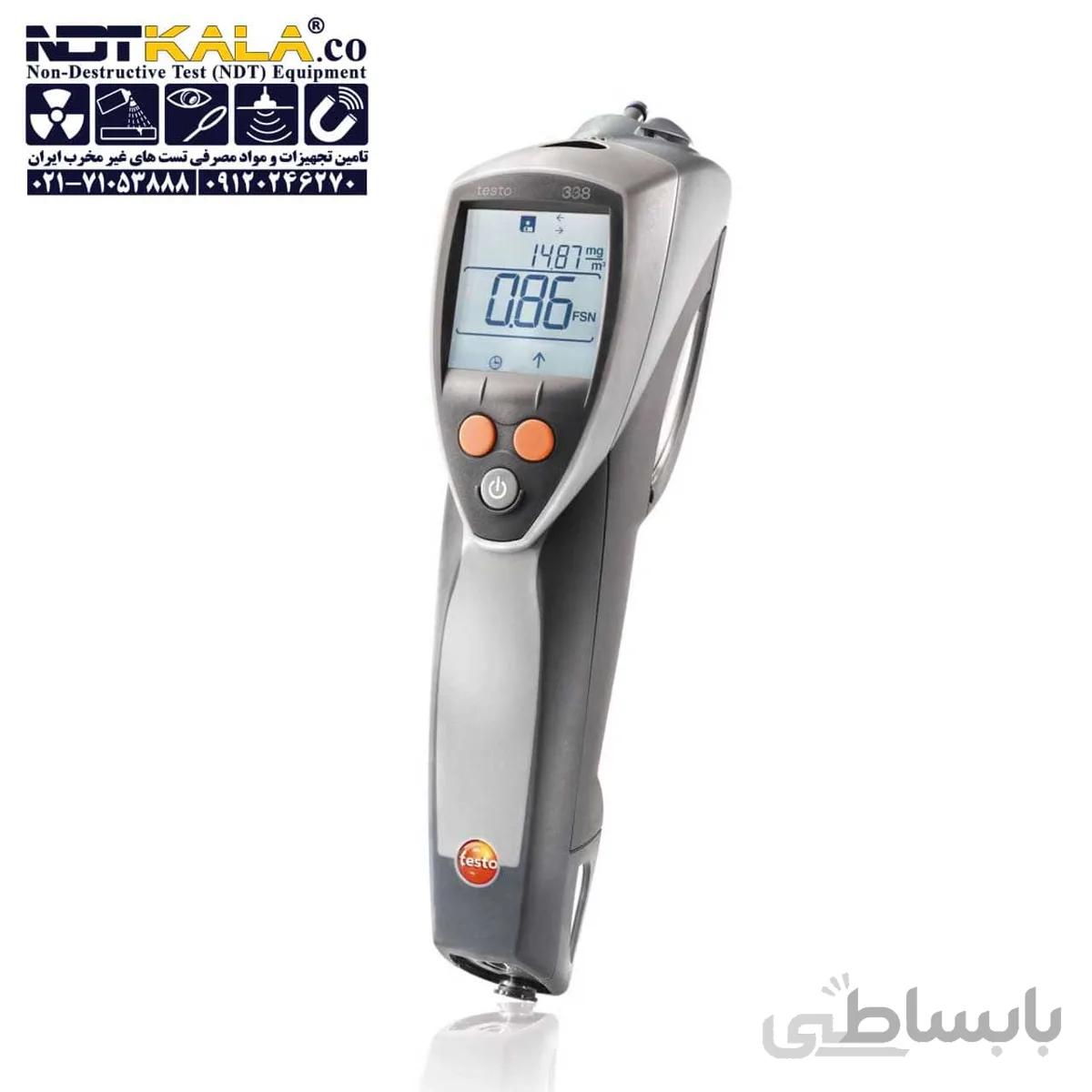 تستر پرتابل دود دیزل تستو TESTO 338