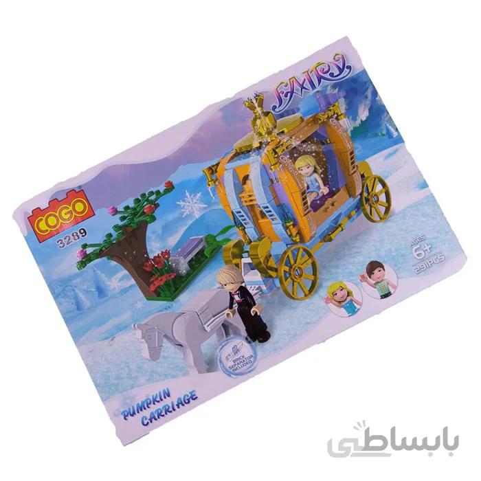 ساختنی کوگو مدل اسب و کالسکه ا لگو طرح اسب و کالسکه