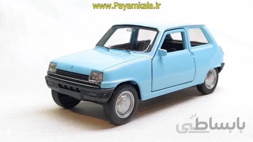 ماشین اسباب بازی رنو 5 (RENAULT 5 BY WELLY) آبی