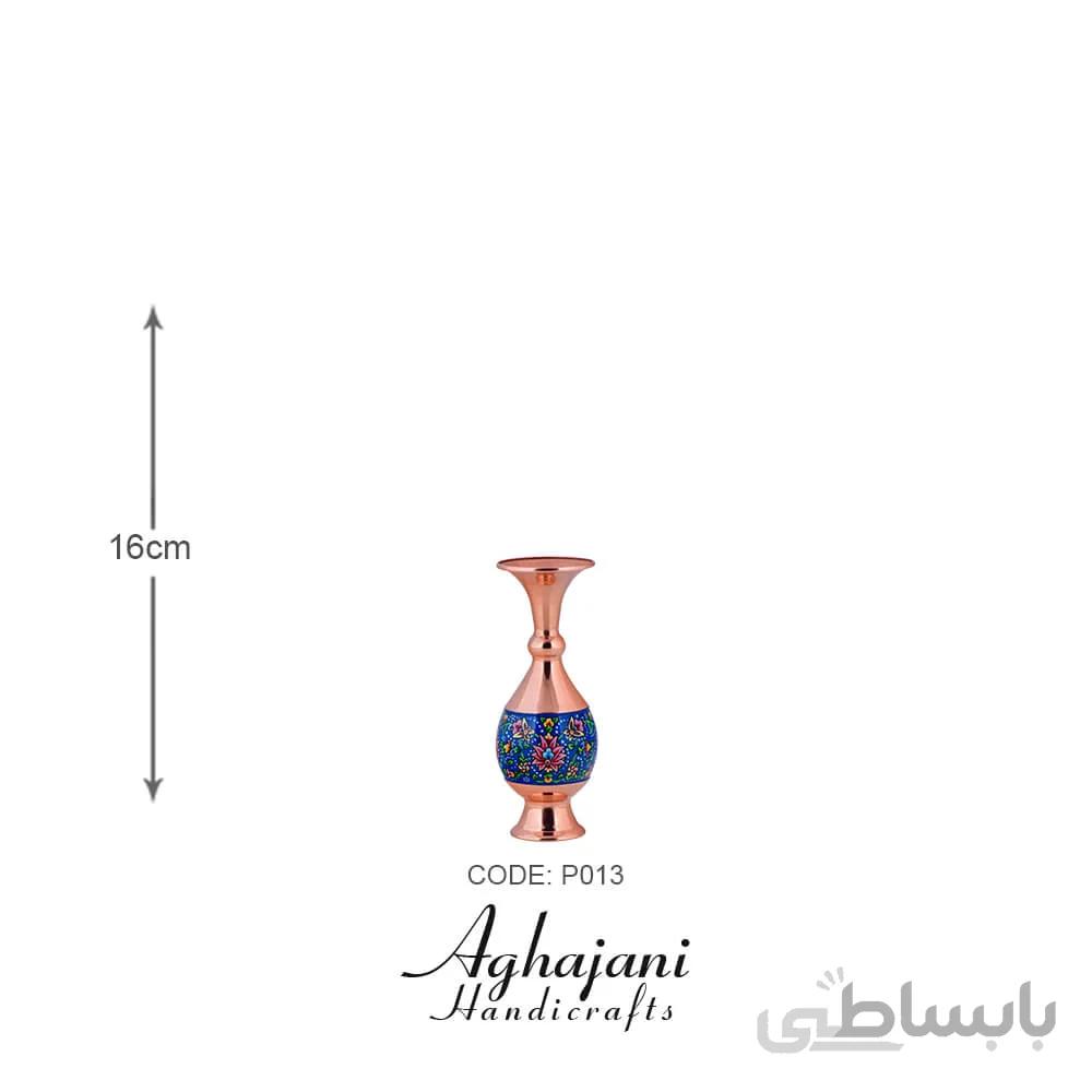 گلدان صراحی 16 مس و پرداز