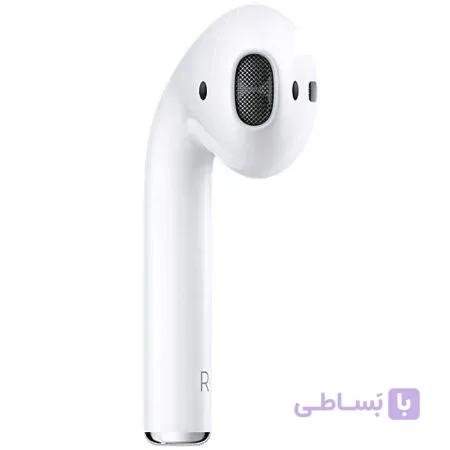 هدفون سمت راست بی‌ سیم اپل مدل AirPods سری 2