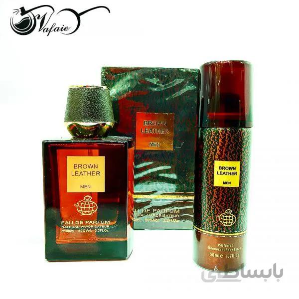 ادکلن و اسپری فرگرانس ورد براون لدر Fragrance World Brown Leather