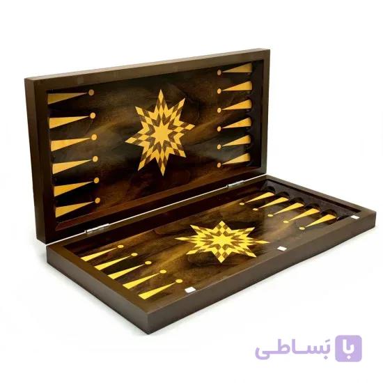 تخته نرد و شطرنج طرح ستاره