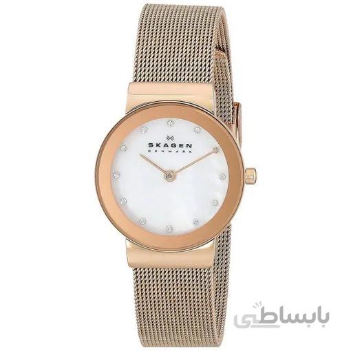 ساعت مچی زنانه اسکاگن skagen اورجینال مدل 358srrd