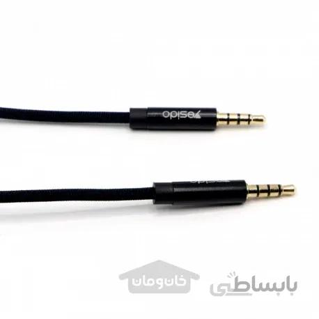 کابل AUX یسیدو 1 متر مدل YESIDO YAU14