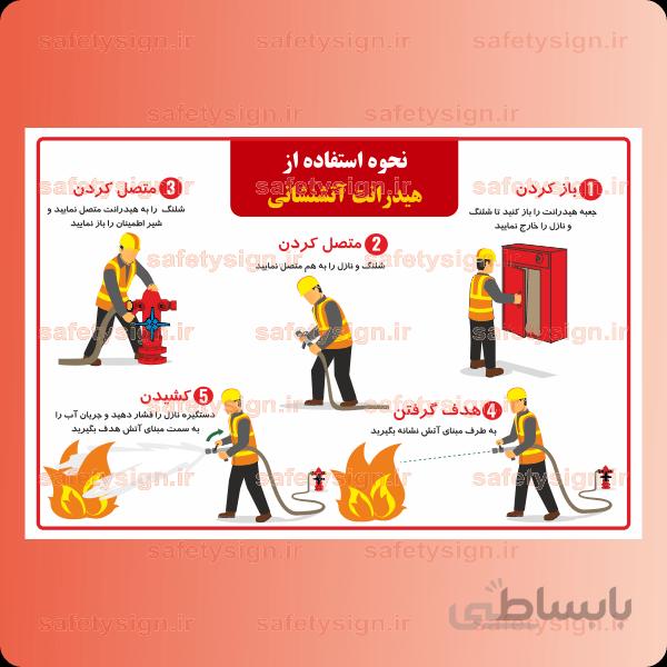 ۵۴۰۱ – نحوه استفاده از هیدرانت آتشنشانی