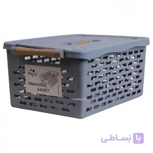 قیمت و خرید سبد نظم دهنده بیرگل بزرگ درب دار