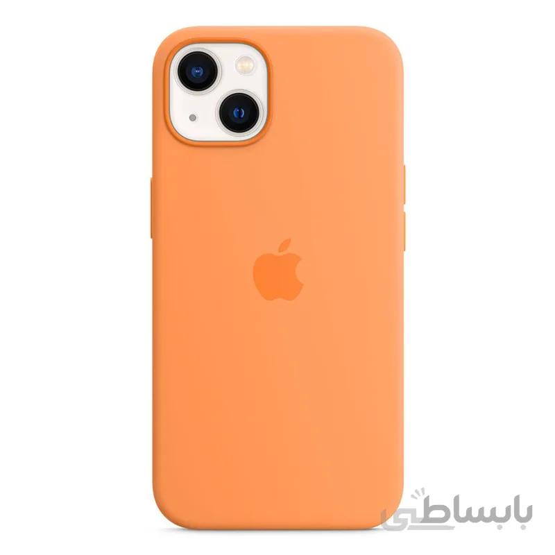 قاب سیلیکونی پایین بسته مناسب گوشی موبایل iPhone 13 mini