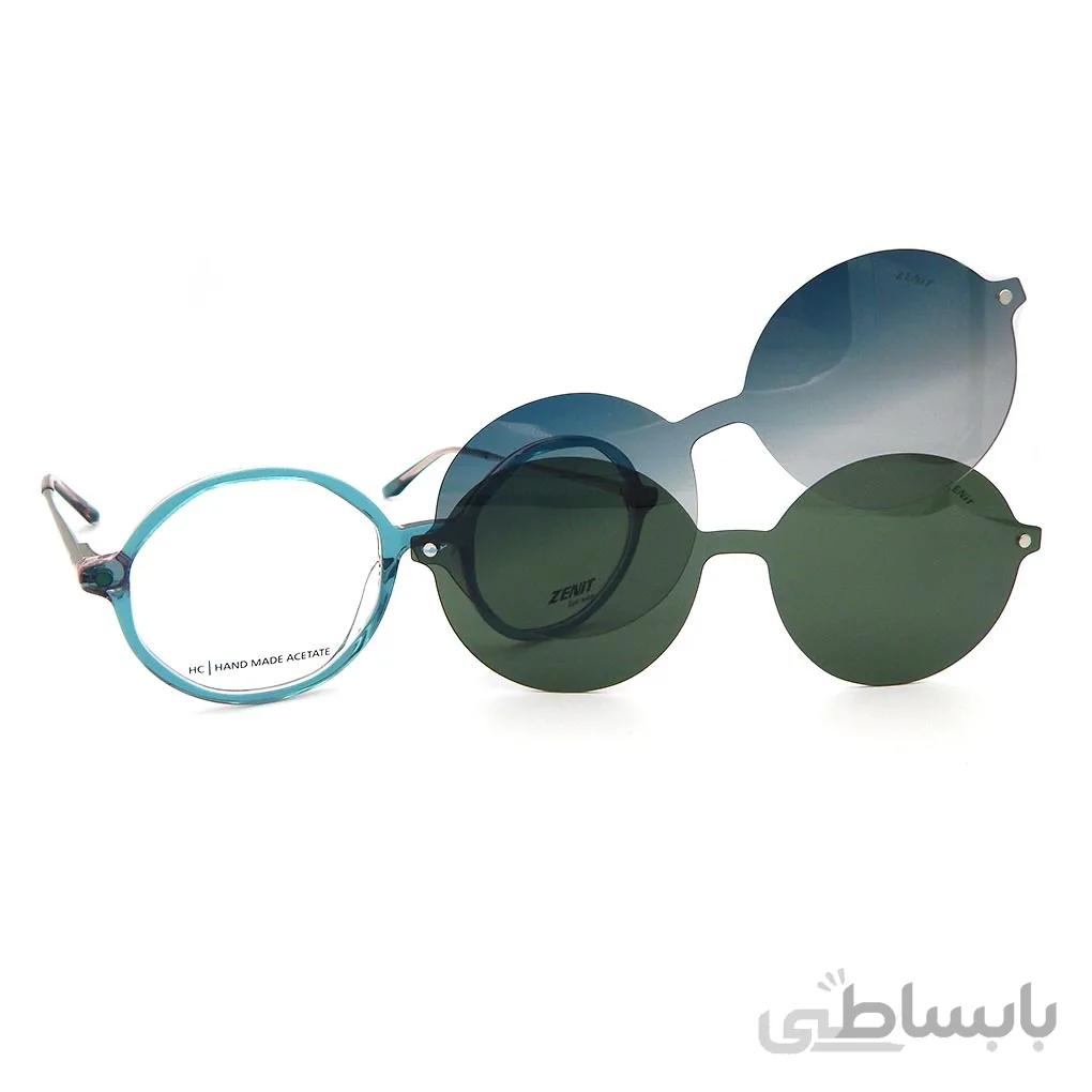خرید عینک طبی آفتابی (کاوردار مگنتی) ZENiT زنیت ZE1413-C4