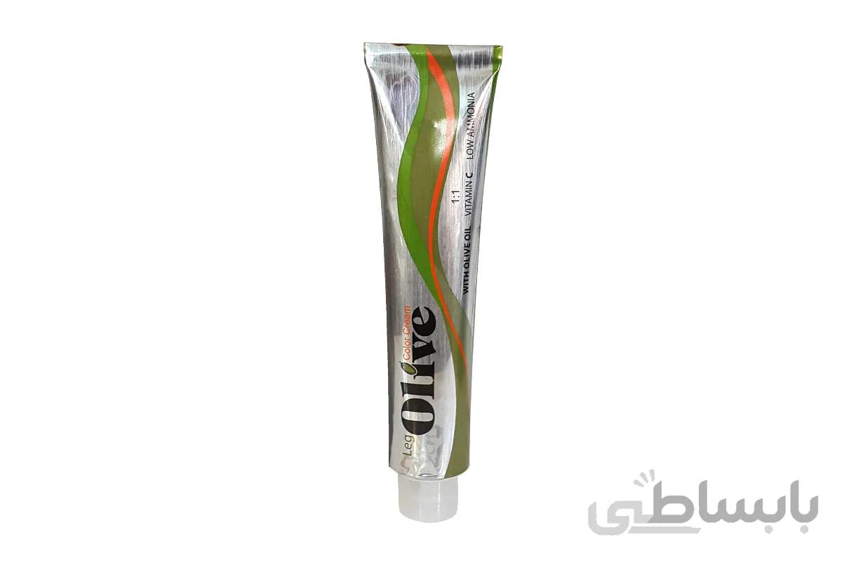 رنگ مو الیو OLIVE حجم 100 میل گروه خاکستری (سری ASH - A)