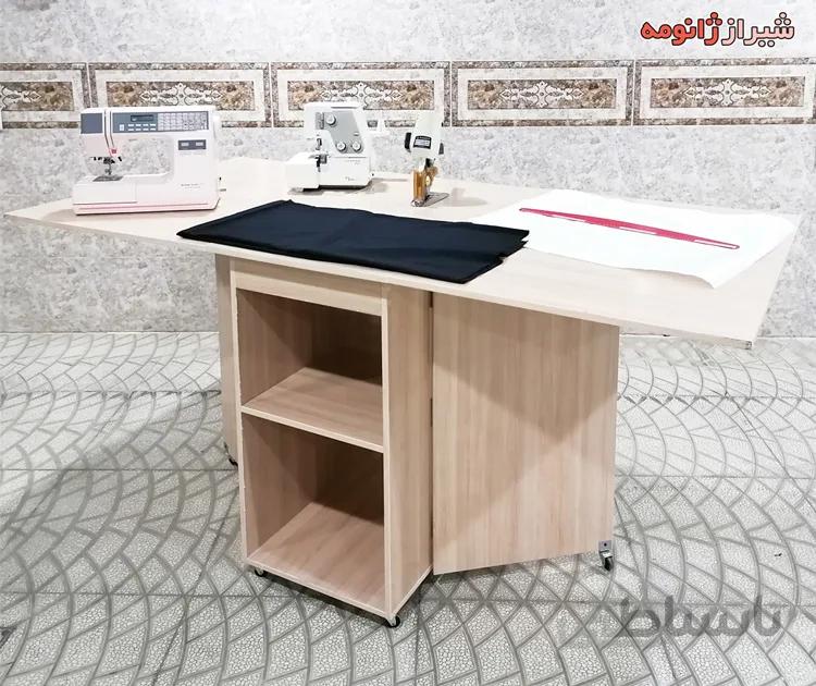 میز برش دو متر در یک متر، تاشو تمام MDF و همه کاره
