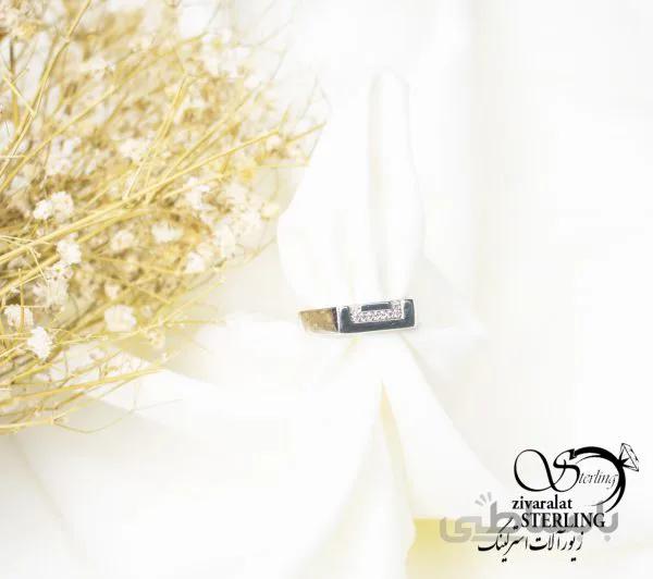 حلقه نقره کد 5621