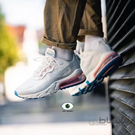 کفش کتانی اصلی نایک ایرمکس 270 ری اکت کدرنگ Nike AIR MAX 270 REACT Running Shoes for women