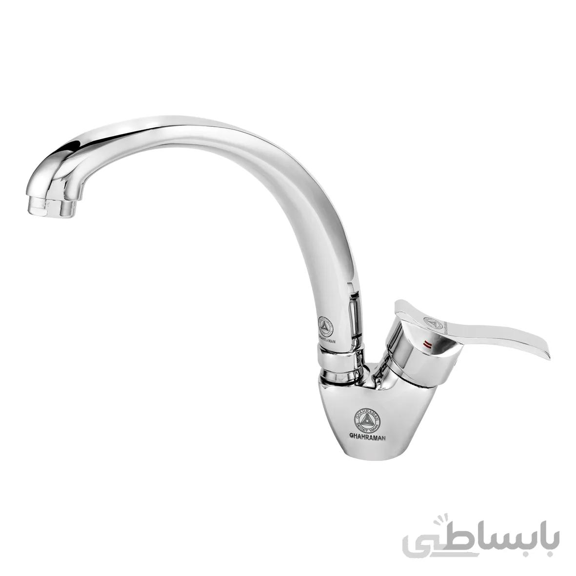 شیر ظرفشویی قهرمان مدل آبشار ۲