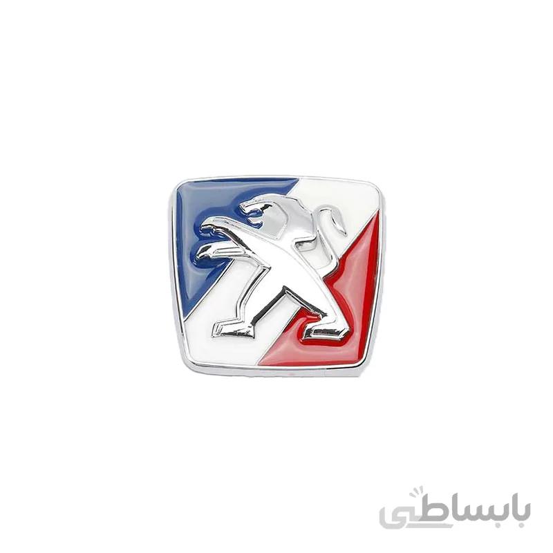 استیکر آرم پژو با پرچم | زیمر