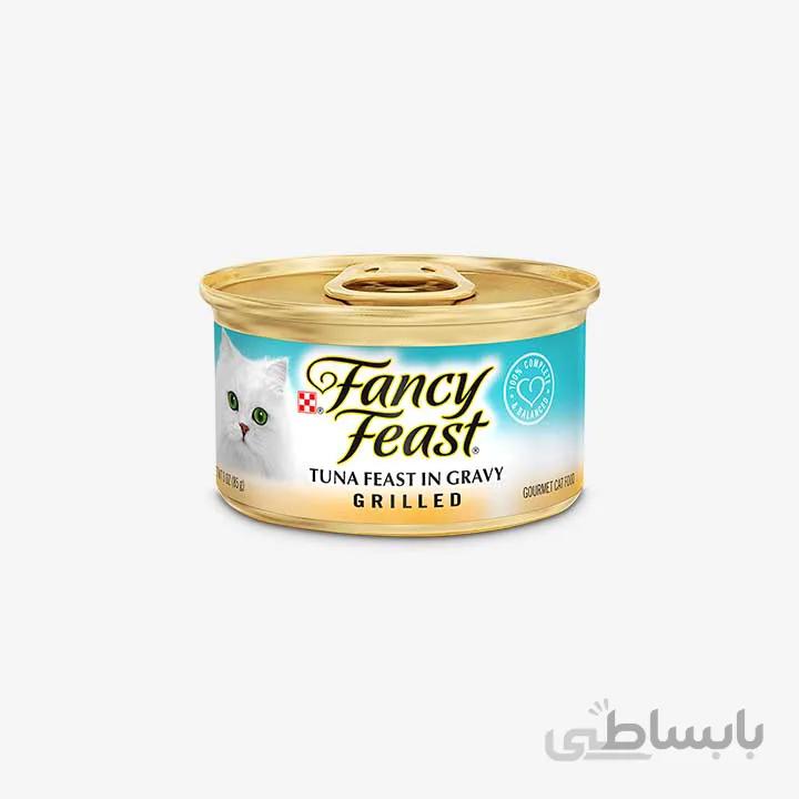 کنسرو فنسی فیست 85 گرم fancy feast با طعم ماهی تن