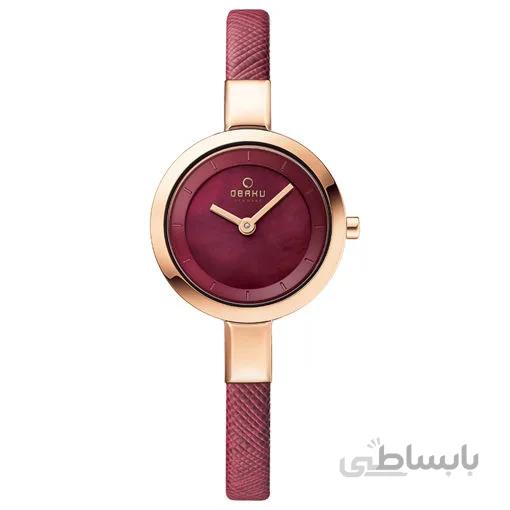 ساعت مچی زنانه اباکو Obaku اورجینال مدل V129LXVQRD