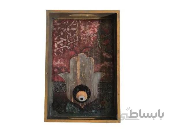 سینی چوبی چشم نظر