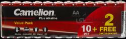 باتری قلمی Camelion مدل PLUS ALKALINE LR6-SP10+2