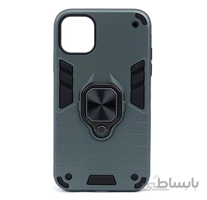 قاب ضد ضربه حلقه انگشتی مدل بتمن مناسب برای گوشی موبایل اپل iPhone 11