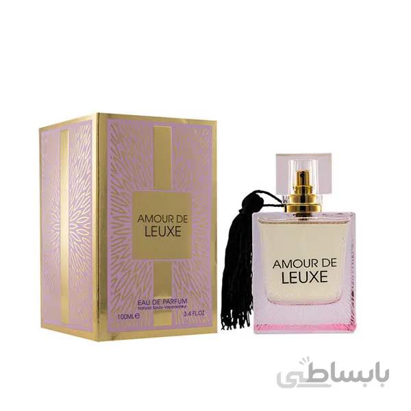 عطر ادکلن زنانه لالیک لامور فراگرنس ورد آمور دلوکس (Fragrance Amoure De Leuxe) حجم 100 میل ا Fragrance World Amoure De Leuxe کد 284033