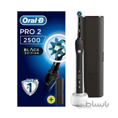 مسواک برقی اورال-بی مدل PRO 2 2500 Black Edition