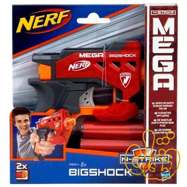 تفنگ نرف با تیرهای بزرگ مگا Nerf Bigshock A9314