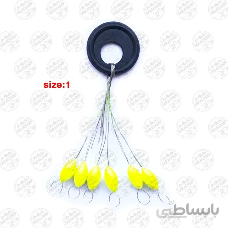 استاپر گندمی ماهیگیری سایز 1