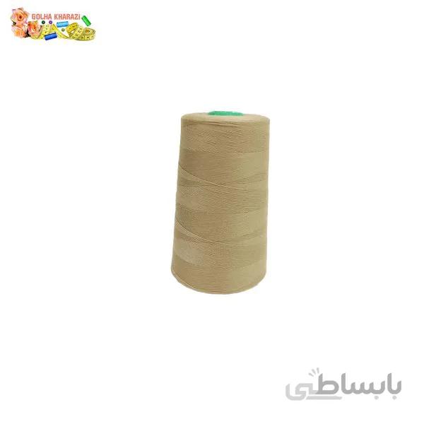 دوک نخ خیاطی کرم قهوه ای کد 336