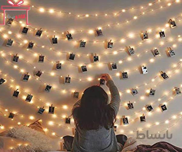 ریسه ال ای دی خاطرات به همراه گیره