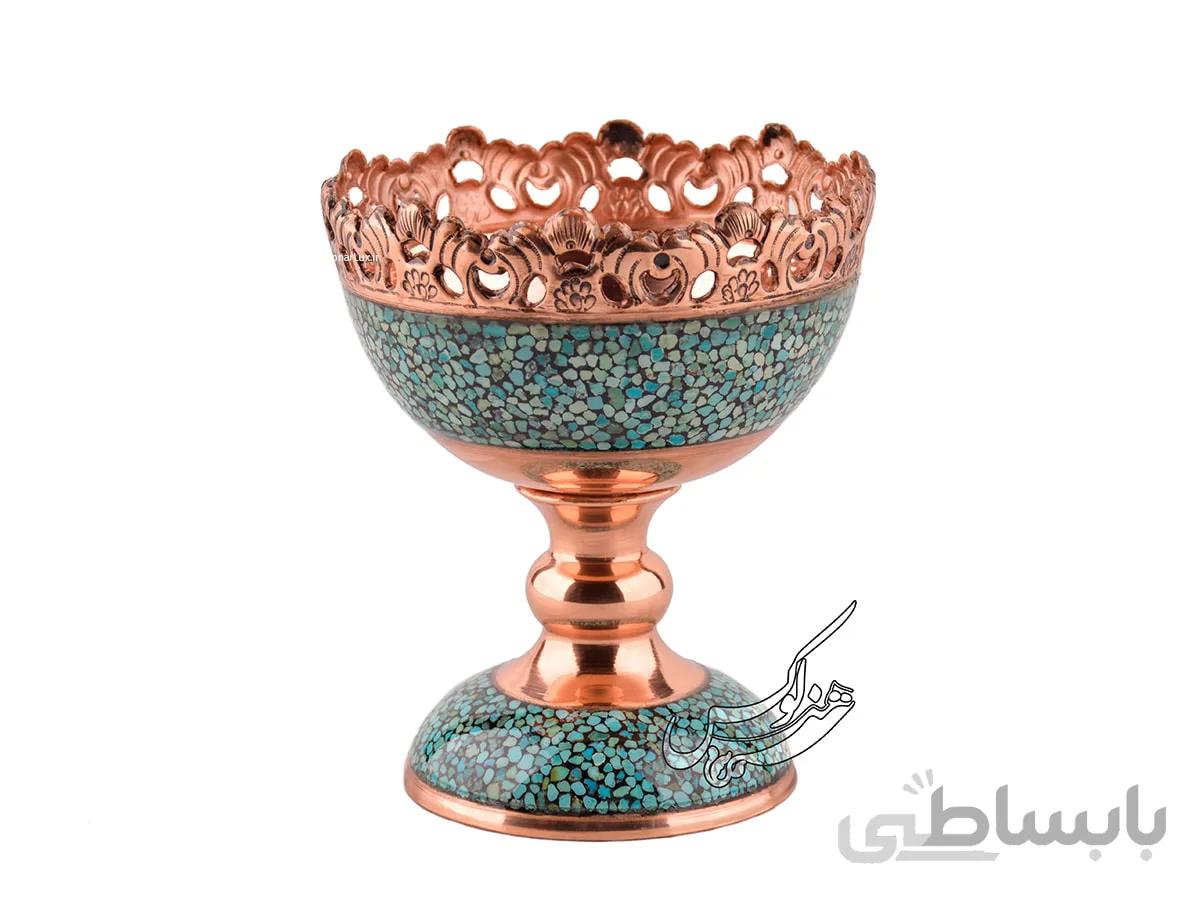 آجیل‌خوری فیروزه‌کوبی سایز 16