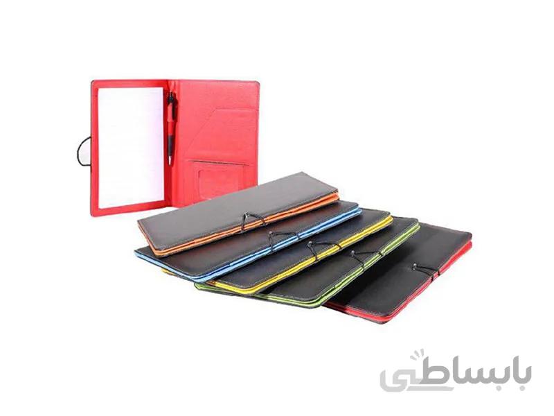 فولدر کش دار دو رنگ سایز A5 کد 220