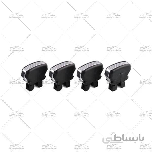 دکمه دریچه کولر پژو 206 طرح RC ا Interior-Chrome-Silver-SP-Air-Vent-Button-For-Peugeot-206