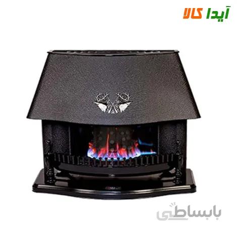 بخاری گازی نیک کالا طرح قوسی مدل MC110 ا Nicala fireplace arched design model MC110