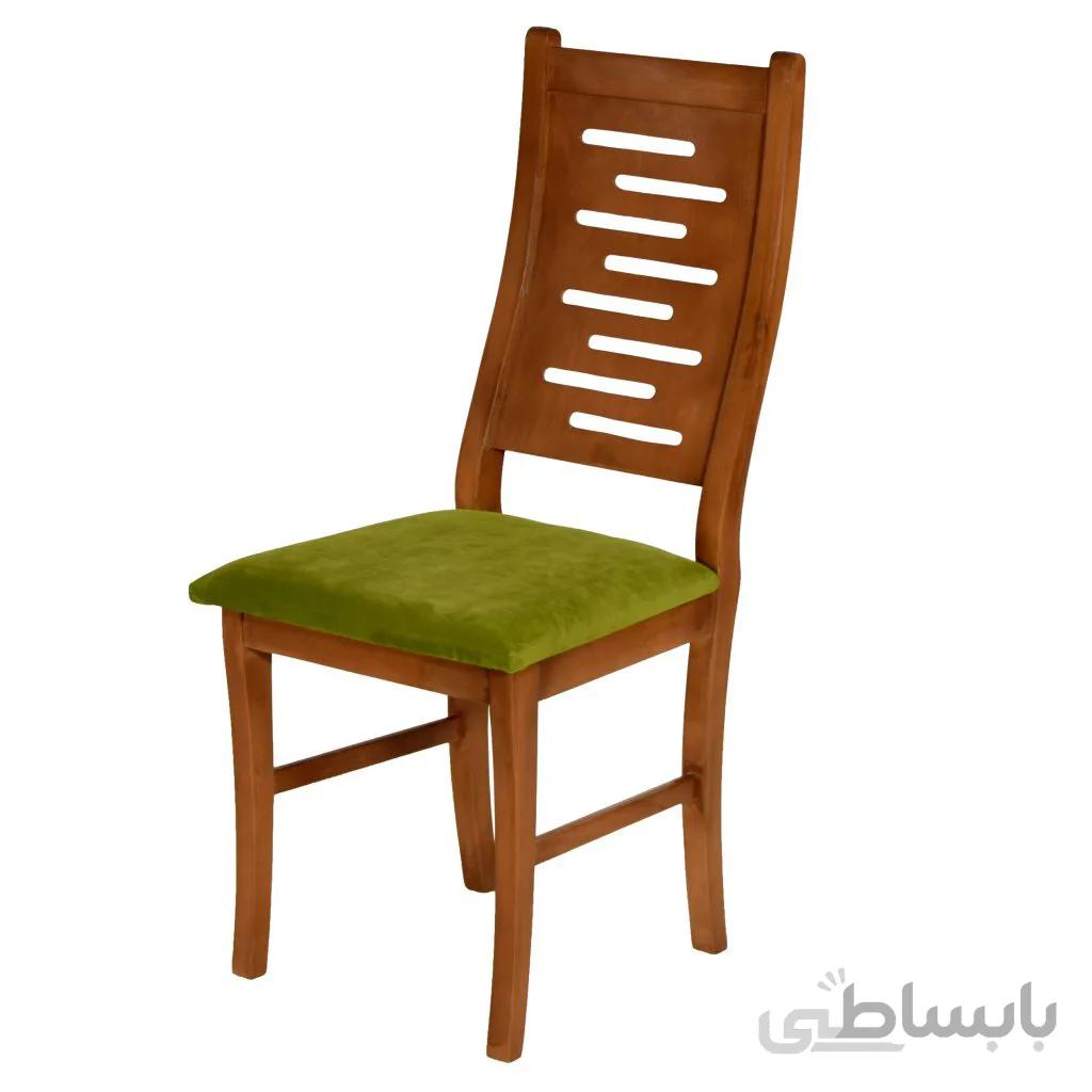 صندلی ناهار خوری لمكده مدل هندسی خودرنگ