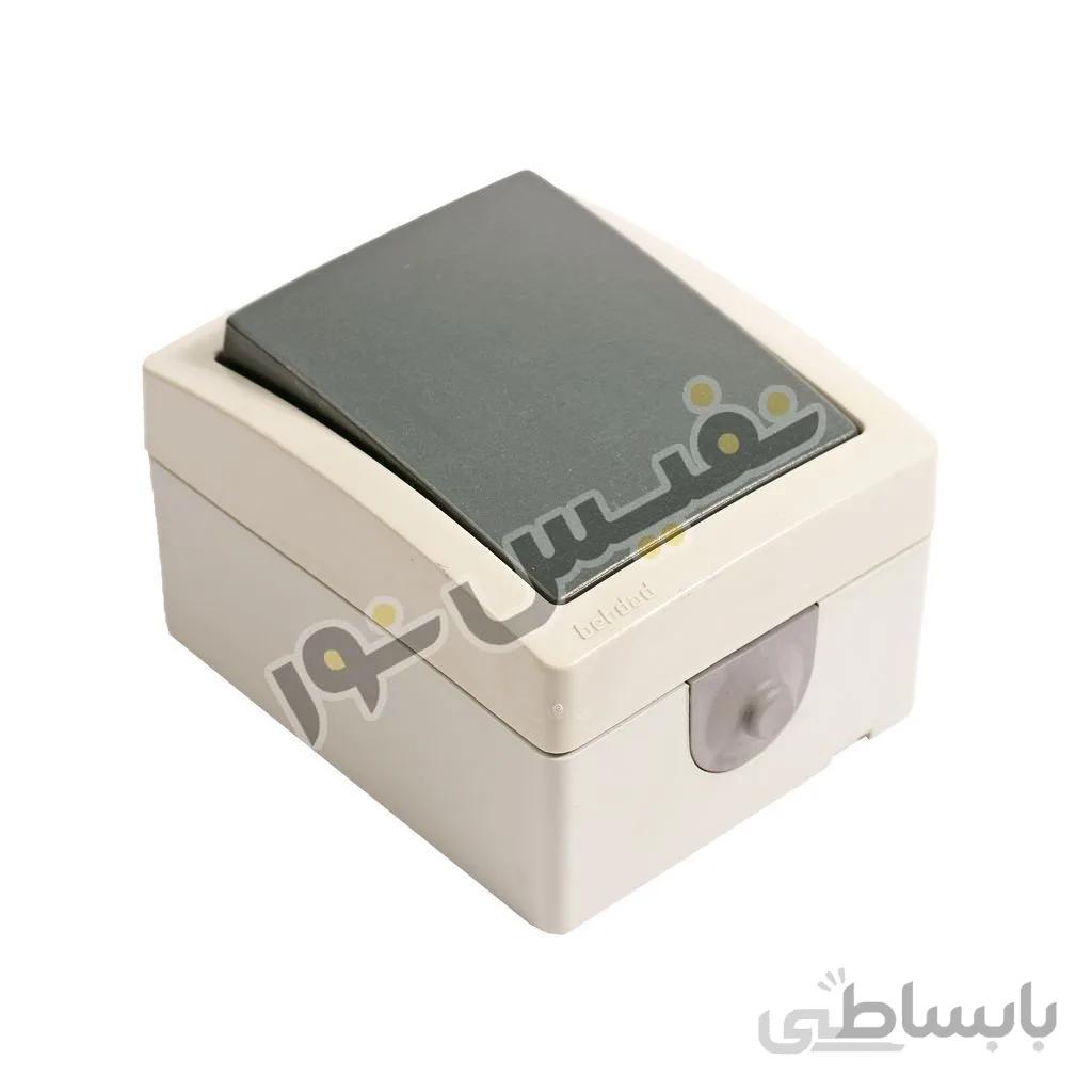 کلید تک پل روکار بهداد الکتریک