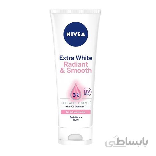 سرم روشن کننده بدن نیوا Nivea Body Serum Extra White 180ml