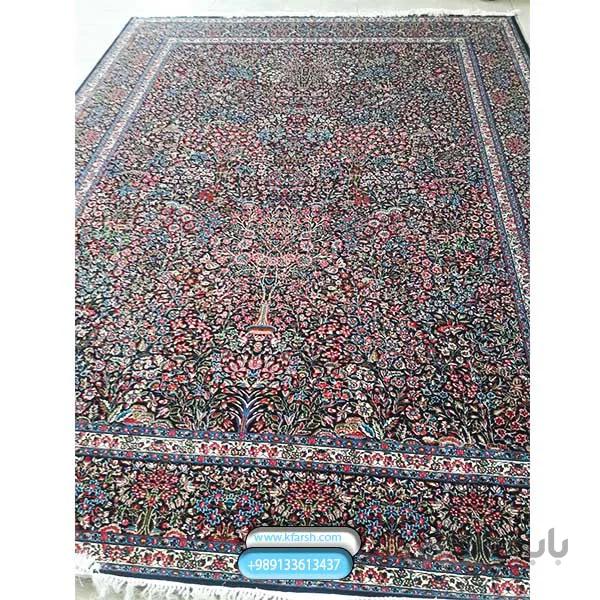فرش ۵۰۰ شانه طرح کرمان ( درختی )