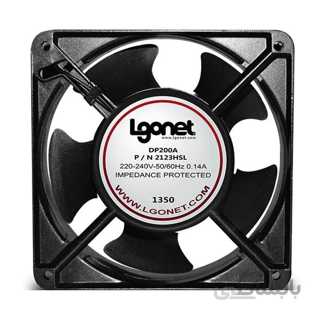 فن رک بوشی 220 ولت 12x12 مدل LA-FAN ا RACK FAN 220v 12x12