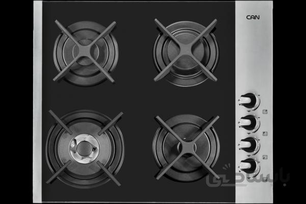 اجاق گاز صفحه ای شیشه ای کن مدل 422M ا Can 422M Glass Gas Hob