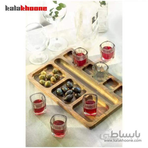شات سرو چوبی آماهوم