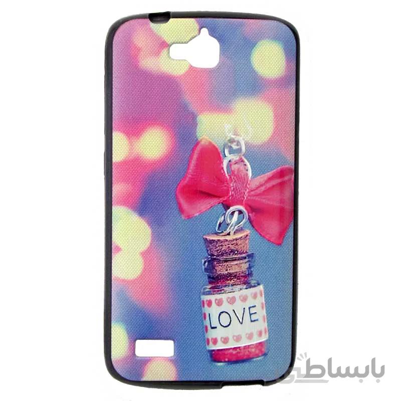 قاب فانتزی برجسته دخترانه طرح Love گوشی هواوی Huawei Honor 3C Lite