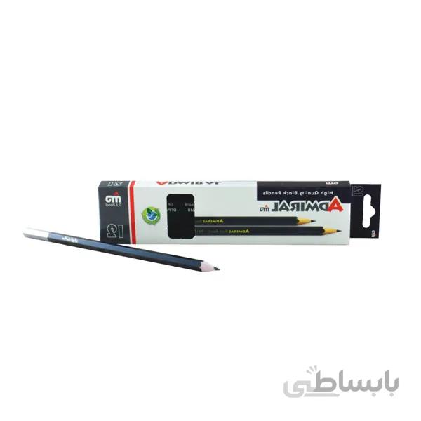 مداد مشکی ۱۲ عددی ادمیرال