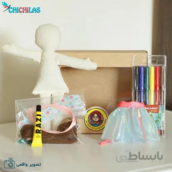 کیت ساخت عروسک پارچه ای کودکان