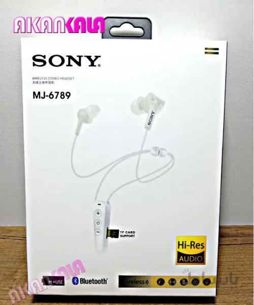 هندزفری بلوتوثی گردنی SONY مدل MJ-6789