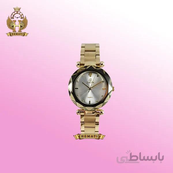 ساعت مچی زنانه داتیس مدل Datis D8435EL طلایی