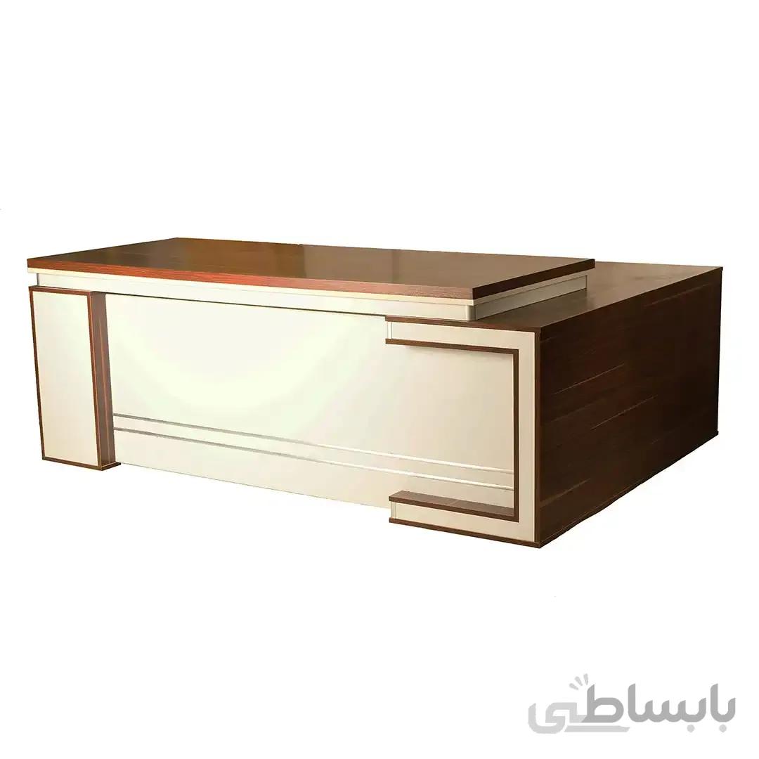 میز مدیریتی قصرچوب مدل آکا